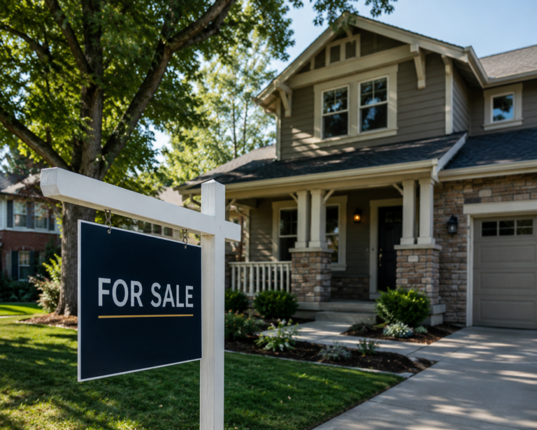 For sale sign in front of Denver metro home — can a seller back out of a home purchase contract in Colorado, can a seller back out?