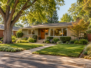 Living in Littleton Colorado — established homes with mature landscaping near Historic Downtown Littleton